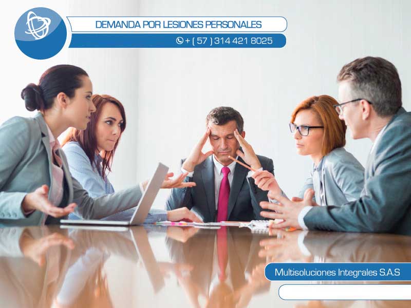 Abogados especializados  en demandas por lesiones personales a nivel nacional