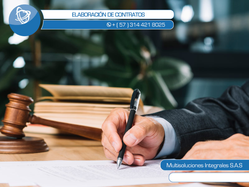 elaboración contratos